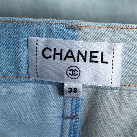 chanel borse jeans|Chanel wide leg jeans.